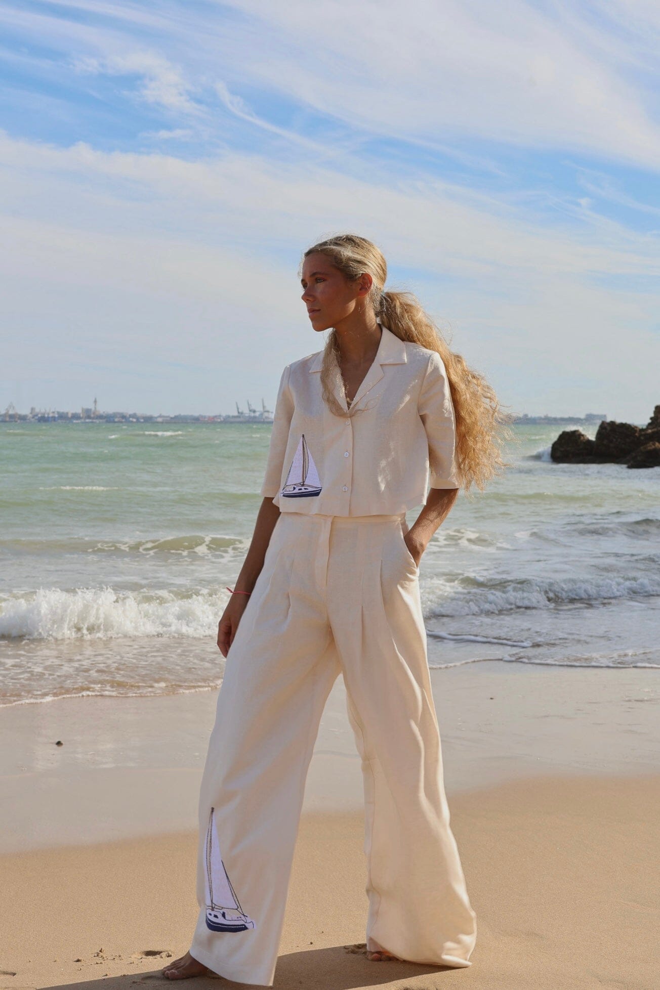 PALAZZO MARINERO Trousers Copines 