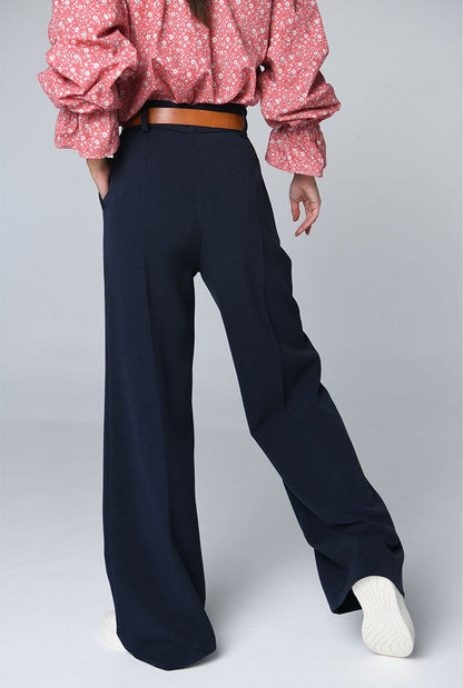 Pantalón Adela Azul Marino Trousers Julise Magon 