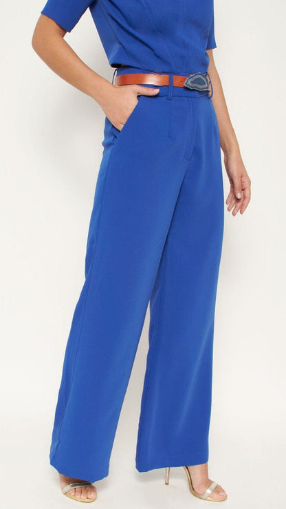 Pantalon Adela Azul Trousers Julise Magon 