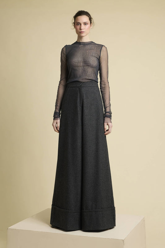 PANTALON ALEJANDRA GRIS Trousers Zaitegui Studio 