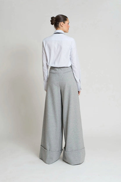 PANTALON ALEJANDRA GRIS Trousers Zaitegui Studio 
