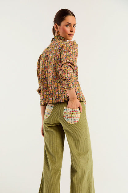 PANTALÓN ANGLET PANA PISTACHO Werit 