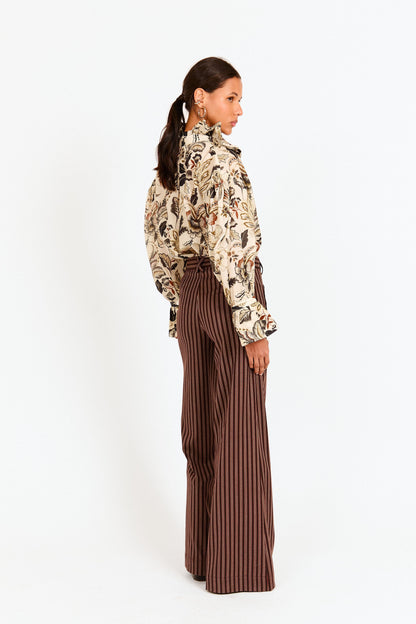 PANTALÓN ANGLET RAYA TEJA Trousers Werit 