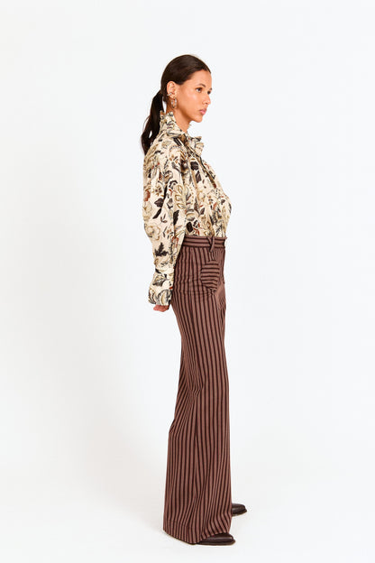 PANTALÓN ANGLET RAYA TEJA Trousers Werit 