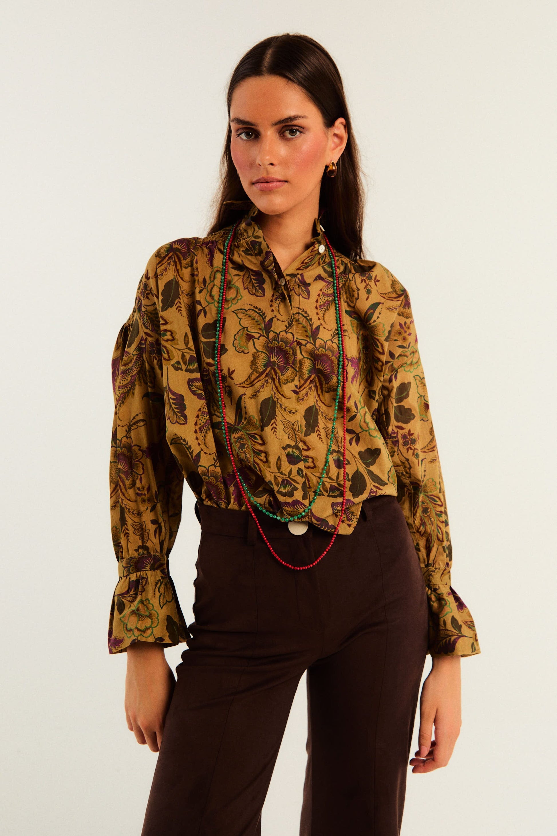 PANTALÓN AVEDON ANTE MARRÓN Werit 