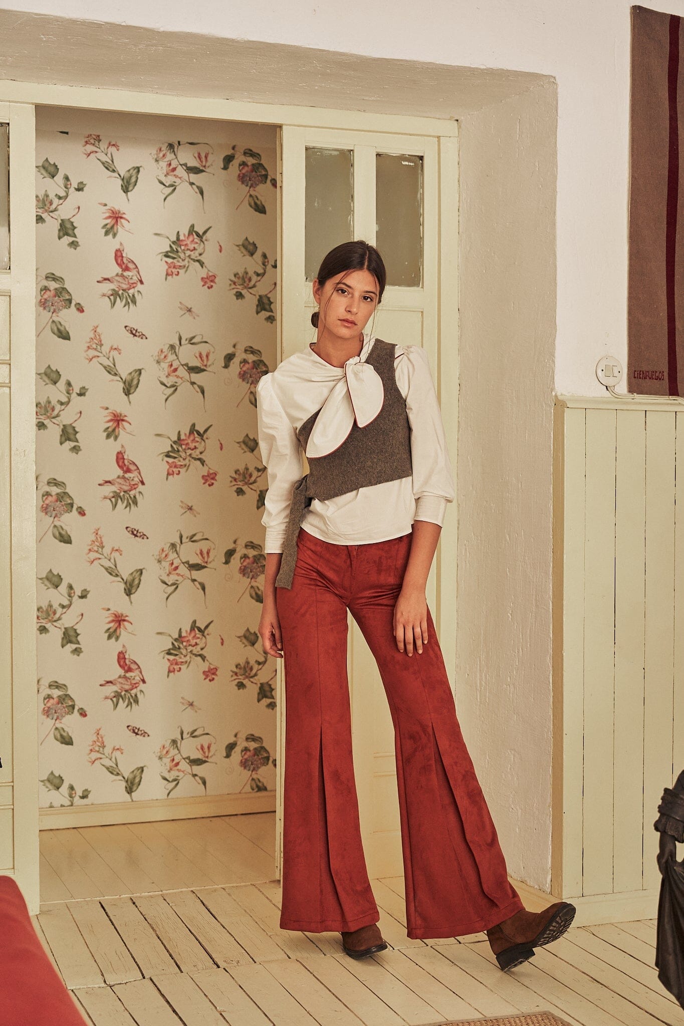 PANTALÓN AVEDON ANTE TEJA Werit 