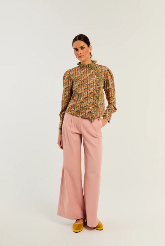 PANTALÓN BAYONA ROSA Trousers Werit 