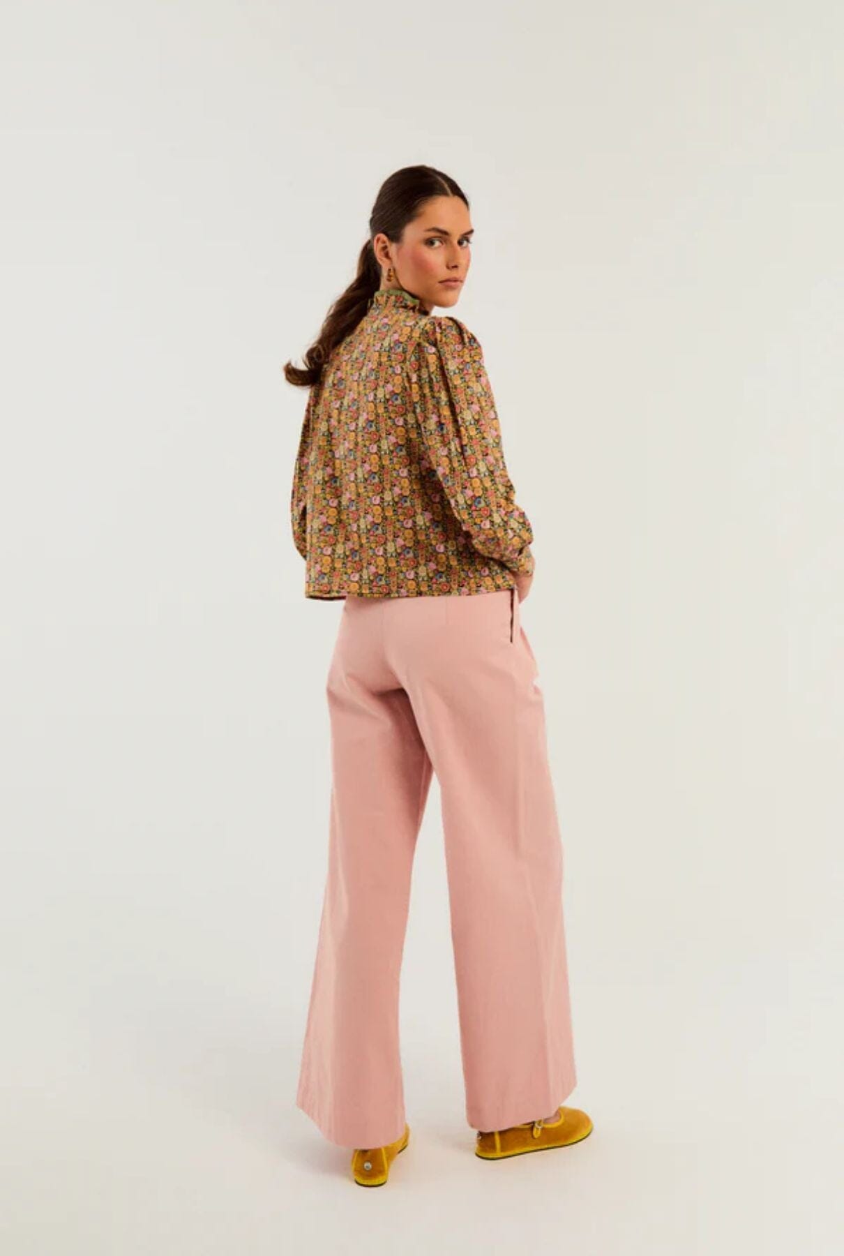 PANTALÓN BAYONA ROSA Trousers Werit 