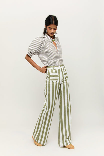 PANTALÓN BIARRITZ KAKI Trousers Werit 