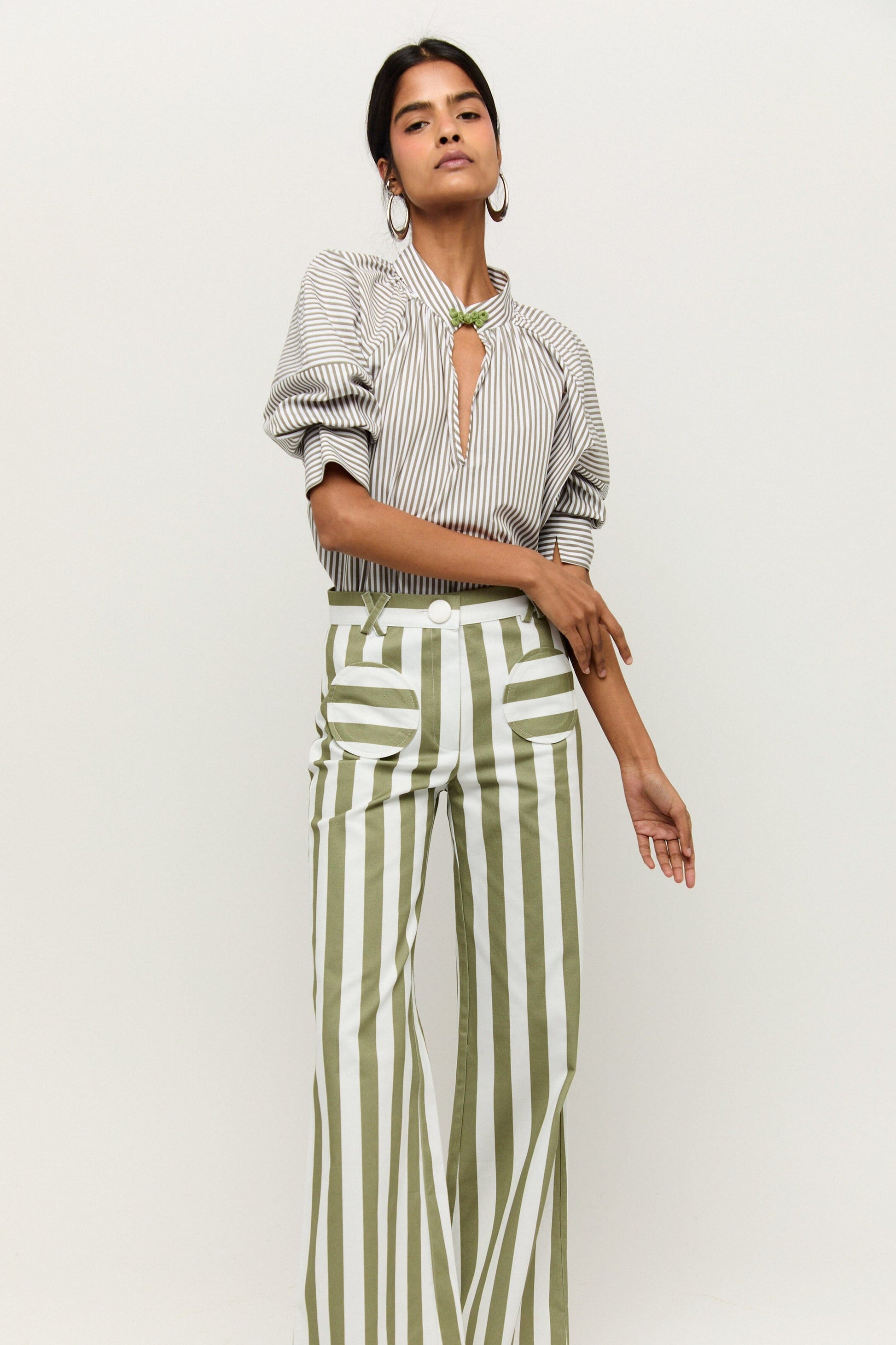 PANTALÓN BIARRITZ KAKI Trousers Werit 