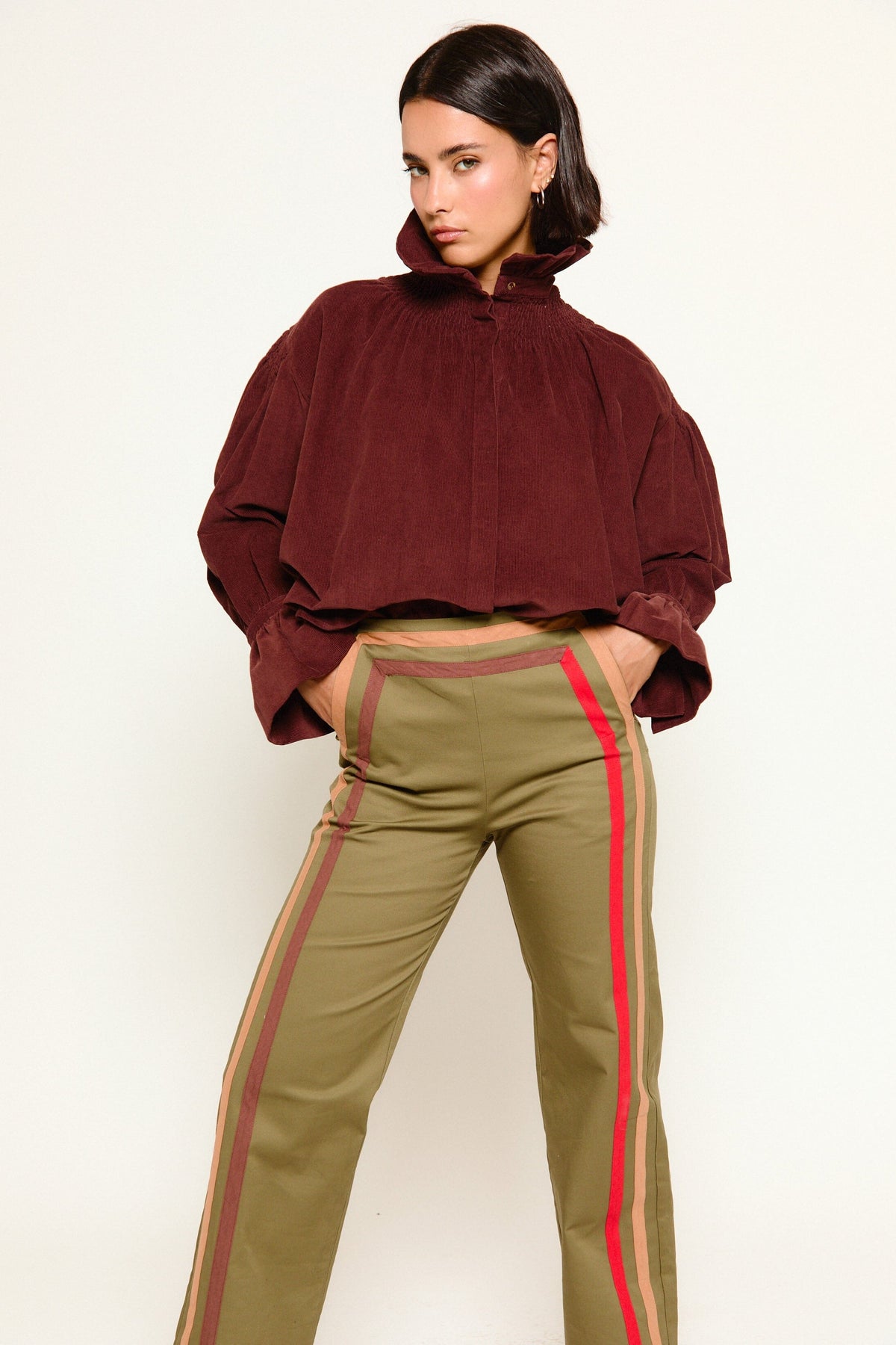 Pantalón Bibi kaki · Werit · vista 3