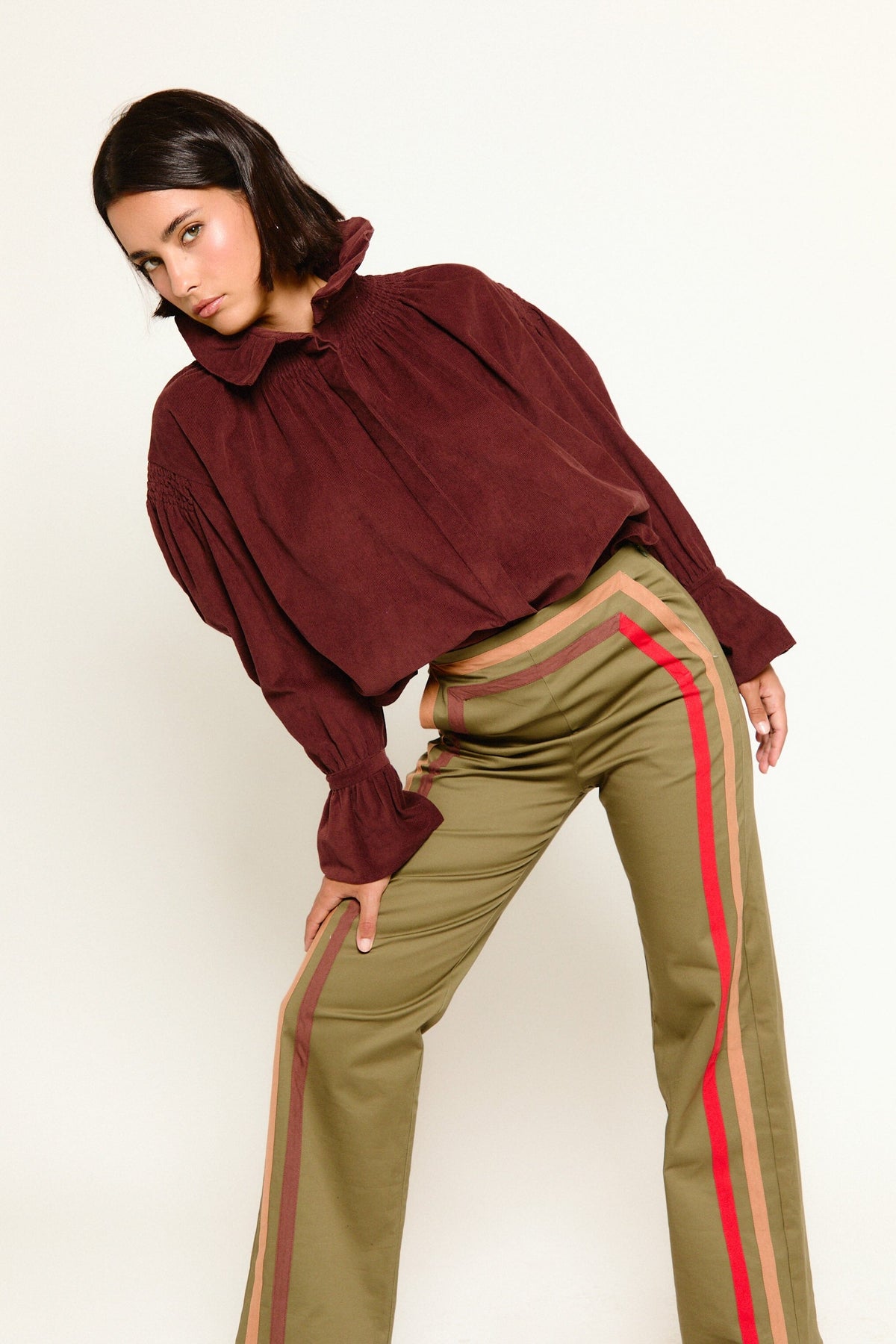 Pantalón Bibi kaki · Werit · vista 4