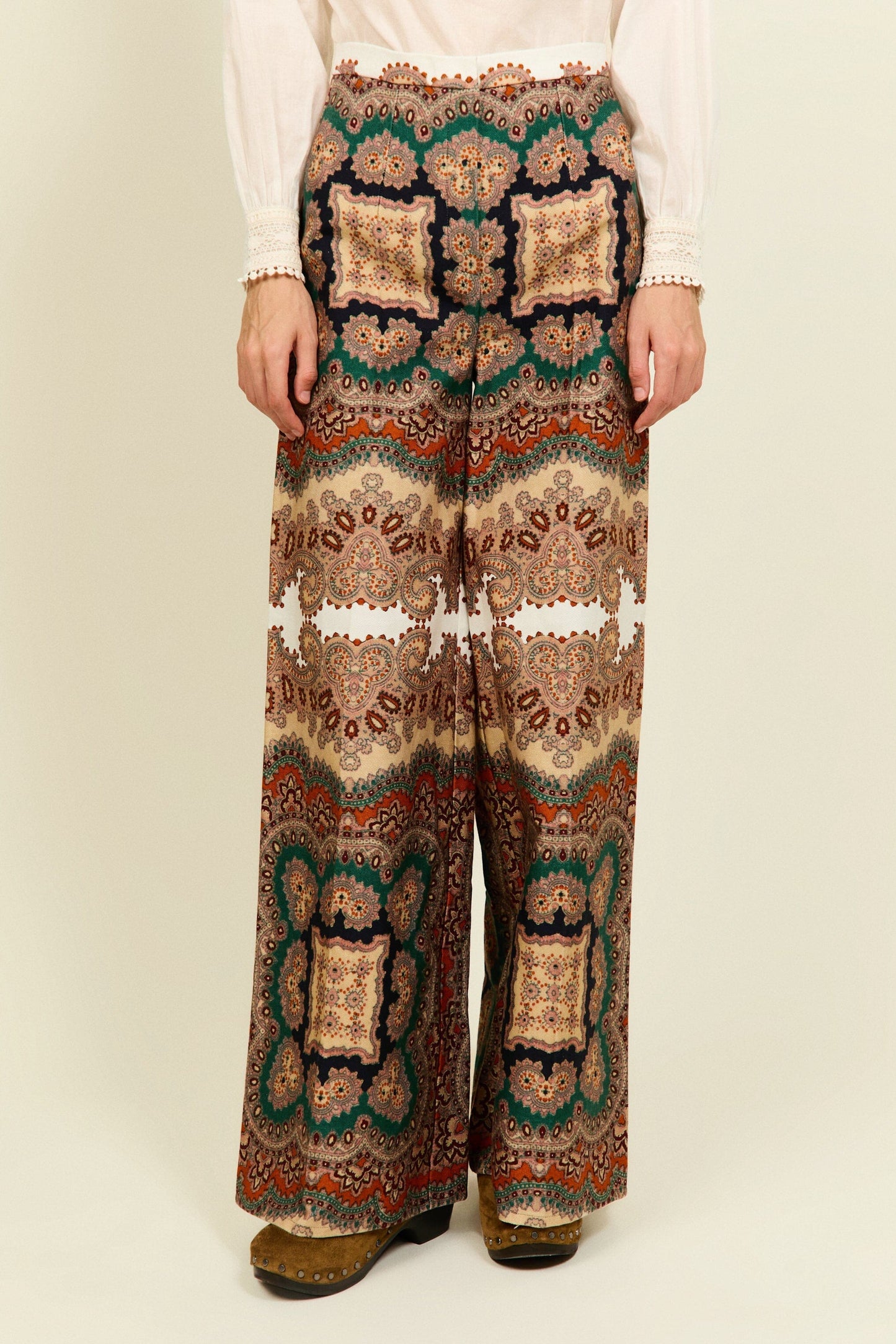 PANTALÓN BLANCO BRIAR Pantalón Philippa 1970 