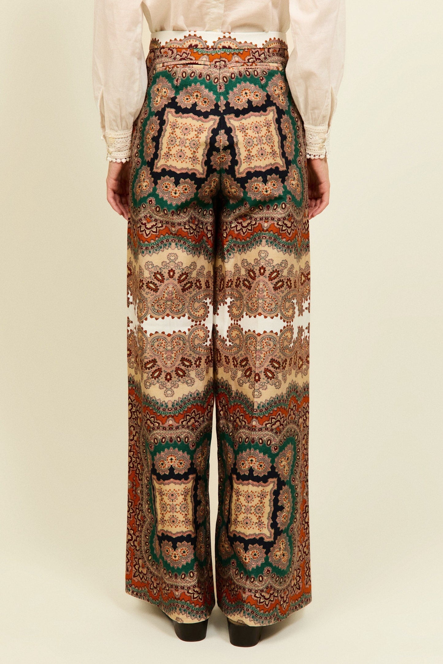 PANTALÓN BLANCO BRIAR Pantalón Philippa 1970 