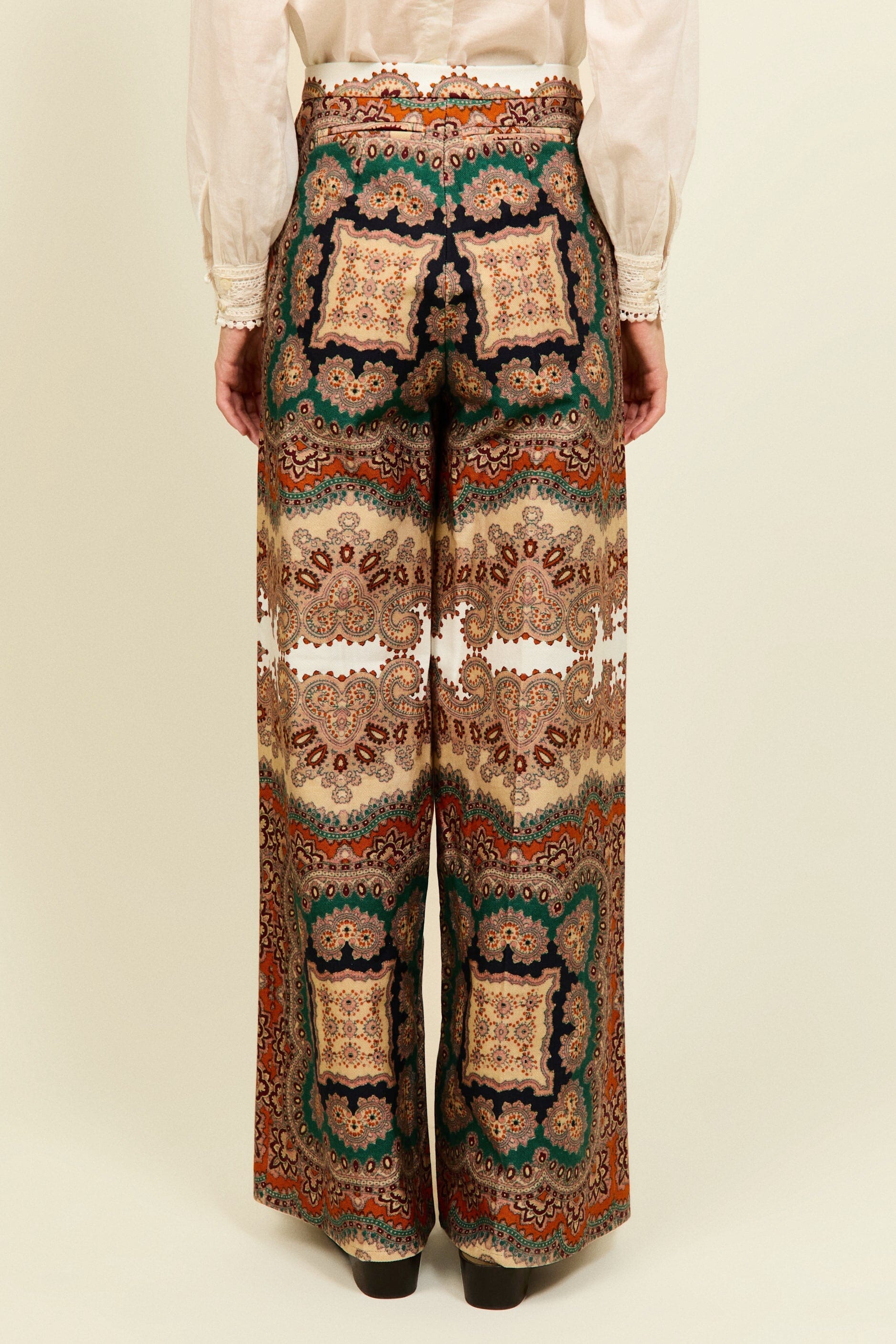 PANTALÓN BLANCO BRIAR Pantalón Philippa 1970 