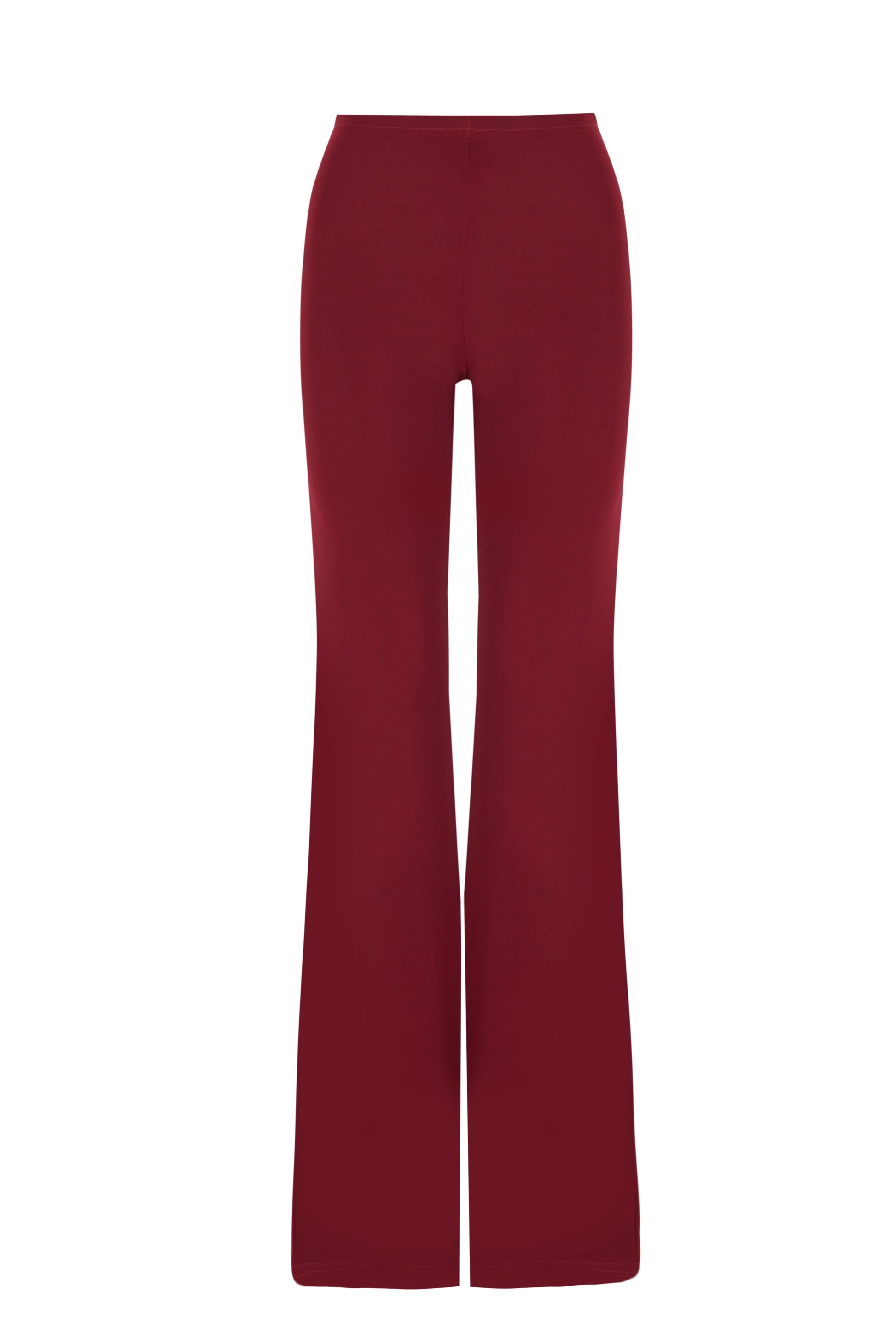 PANTALÓN BURDEOS Trousers Elisa Cortés 