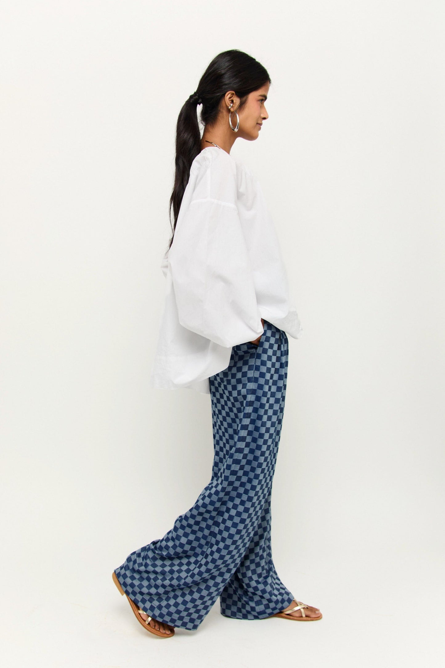 PANTALÓN CHECK Trousers Werit 