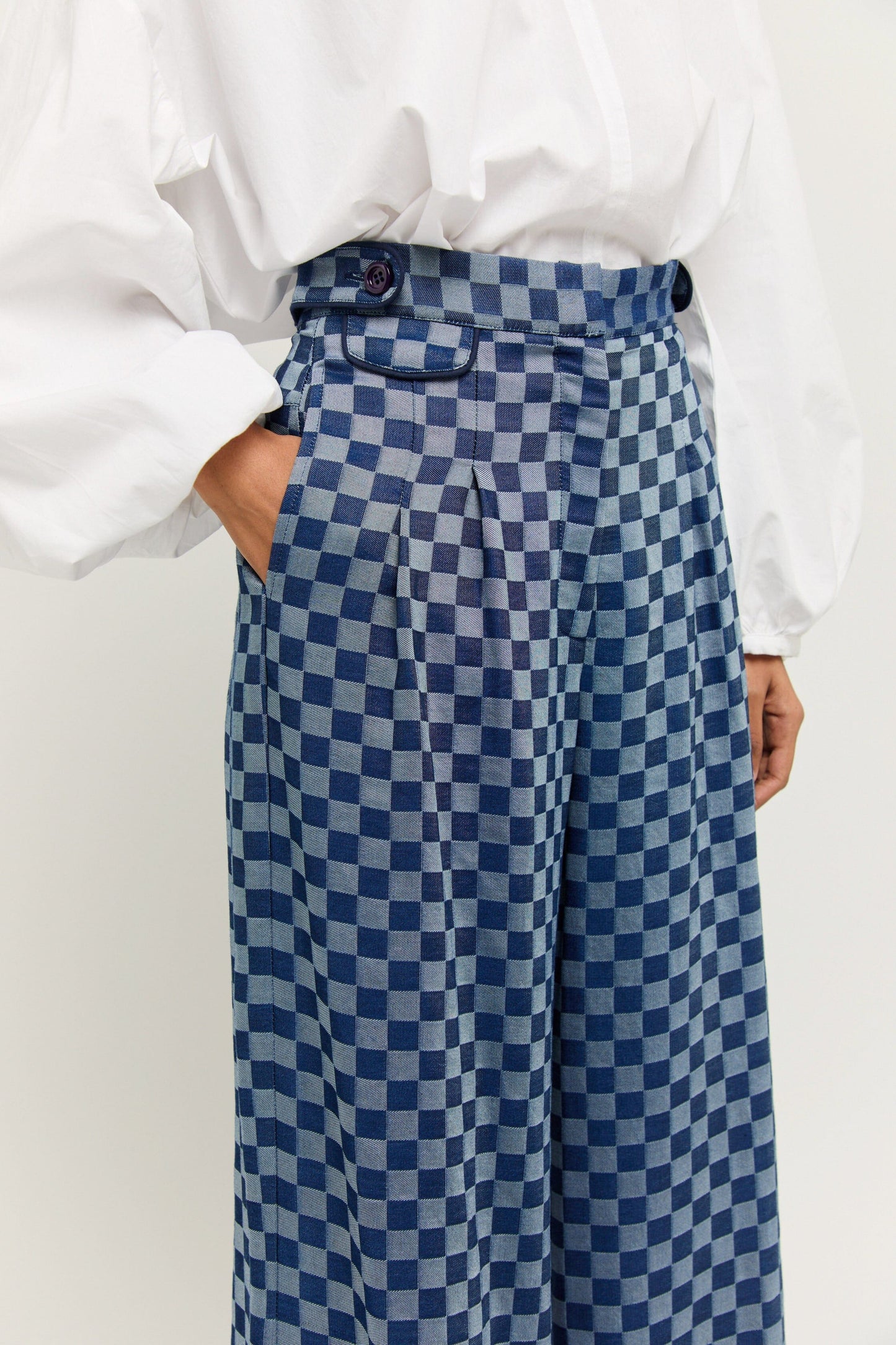 PANTALÓN CHECK Trousers Werit 