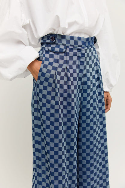 PANTALÓN CHECK Trousers Werit 