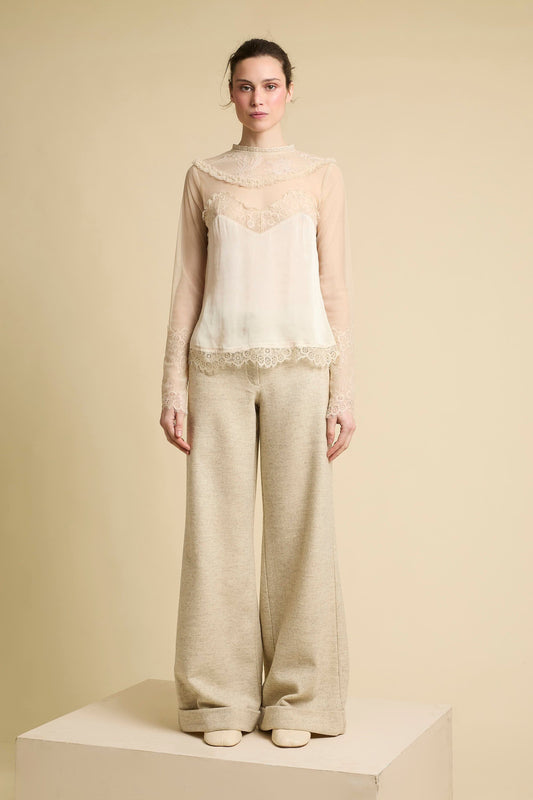 PANTALON CHINO CRUDO Trousers Zaitegui Studio 