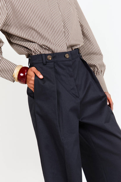 PANTALÓN CITY MARINO Trousers Werit 
