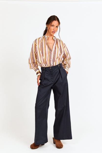 PANTALÓN CITY MARINO Trousers Werit 