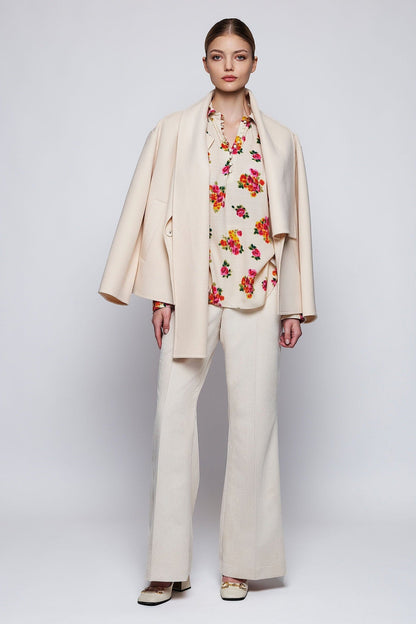 Pantalón crudo de pana Trousers Mirto 