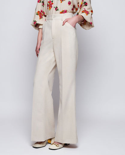 Pantalón crudo de pana Trousers Mirto S / 36 