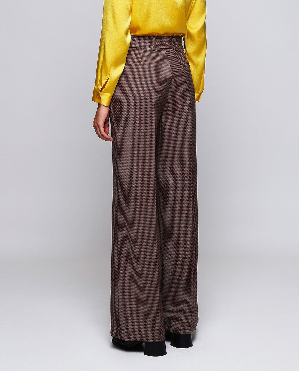 Pantalón de cuadros lana Trousers Mirto 