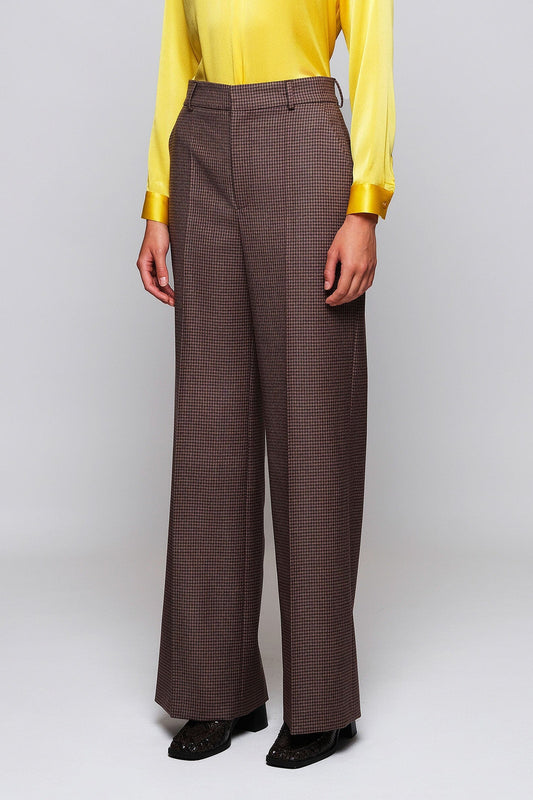 Pantalón de cuadros lana Trousers Mirto XS / 36 