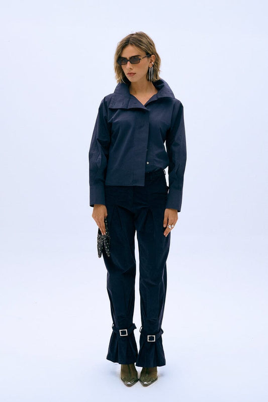 Pantalón Don't look away navy Trousers E.R.A.X. 