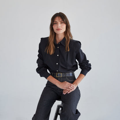 Pantalón Eugenia negro Trousers Julise Magon 