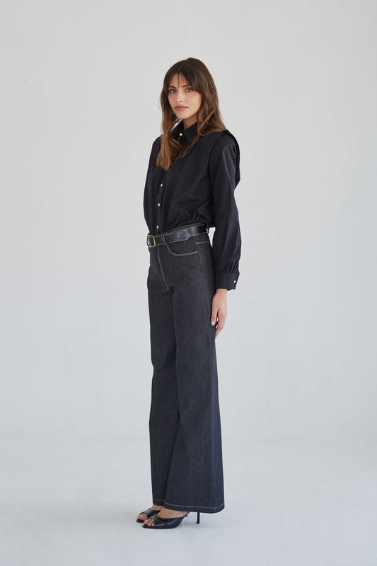 Pantalón Eugenia negro Trousers Julise Magon 