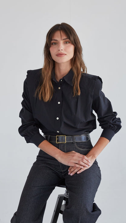 Pantalón Eugenia negro Trousers Julise Magon 