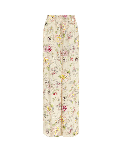 Pantalón fluido estampado floral Trousers Mirto 