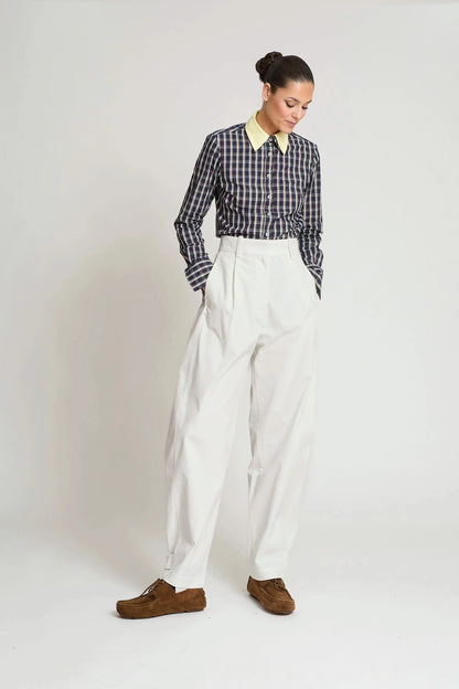 PANTALON IVES BLANCO ROTO Trousers Zaitegui Studio 