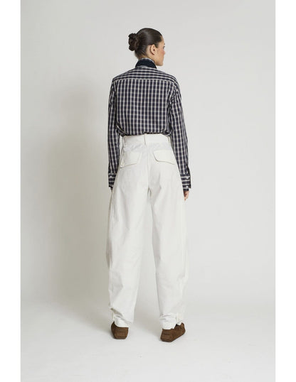 PANTALON IVES BLANCO ROTO Trousers Zaitegui Studio 