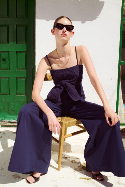 PANTALÓN LEIRE POPELÍN Trousers Himba Collection 