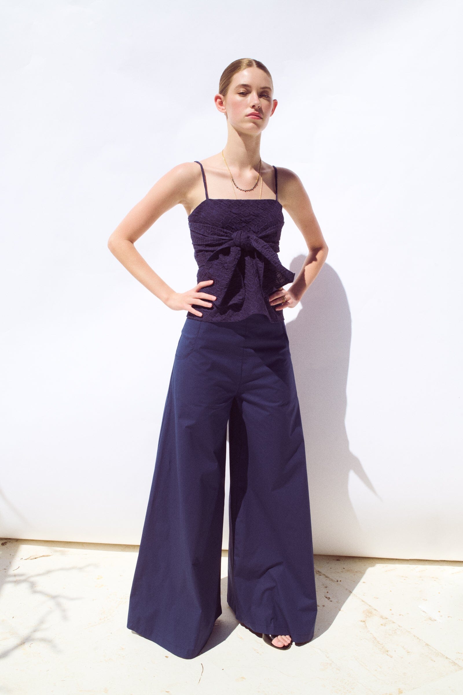 PANTALÓN LEIRE POPELÍN Trousers Himba Collection 