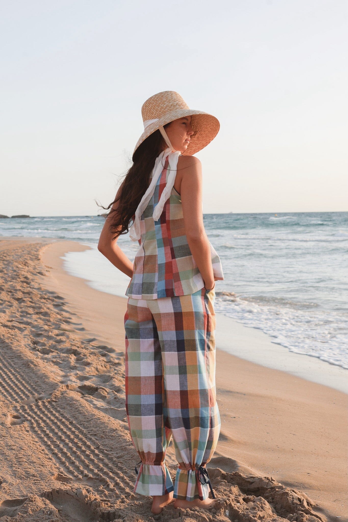 Pantalón Mar Cuadros de Colores Trousers IPA BRAND 