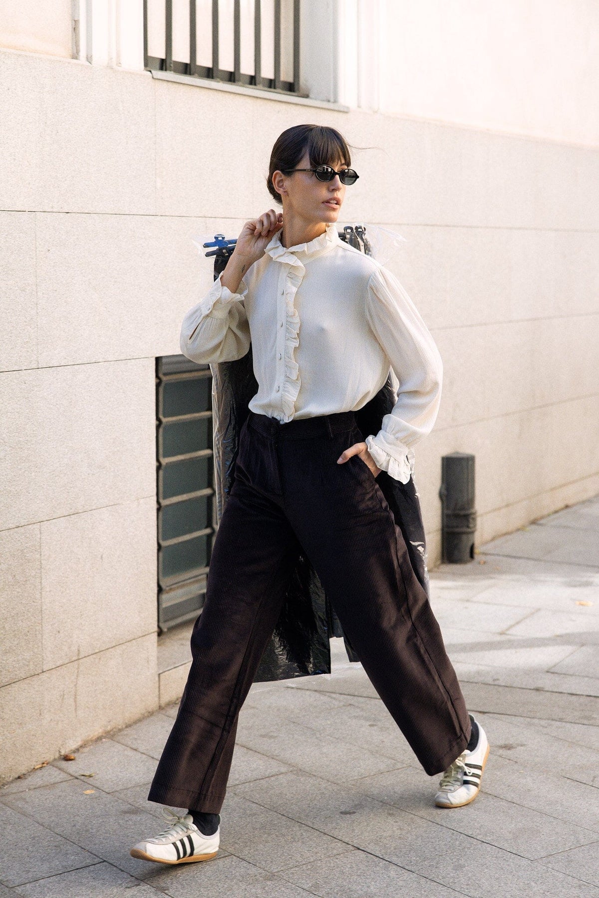 Pantalón Marcelle Pana Marrón Trousers IPA BRAND 
