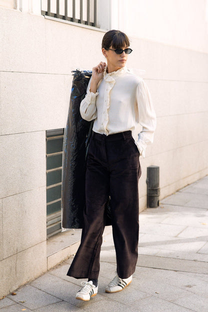 Pantalón Marcelle Pana Marrón Trousers IPA BRAND 