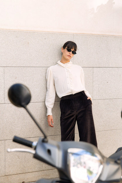 Pantalón Marcelle Pana Marrón Trousers IPA BRAND 