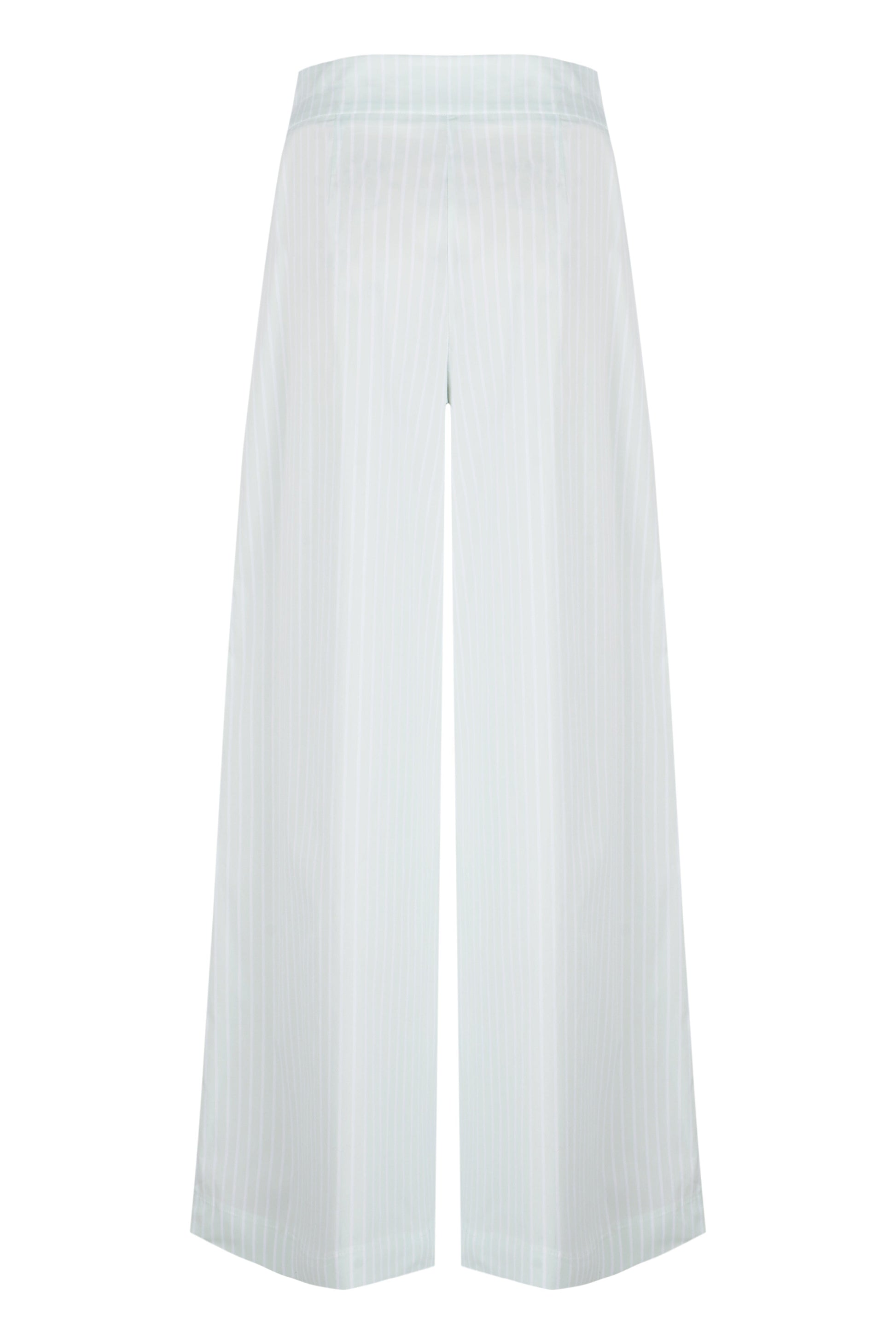 Pantalon palazzo brote verde Trousers Copines 