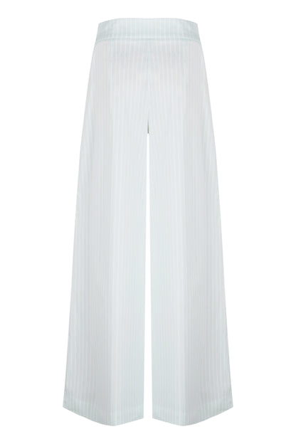 Pantalon palazzo brote verde Trousers Copines 