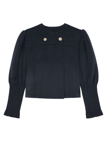 Pantalón pana azul marino Trousers Vano Studio 