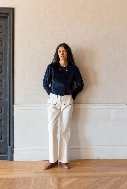 Pantalón pana crudo Trousers Vano Studio 