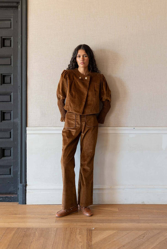 Pantalón pana marrón Trousers Vano Studio 