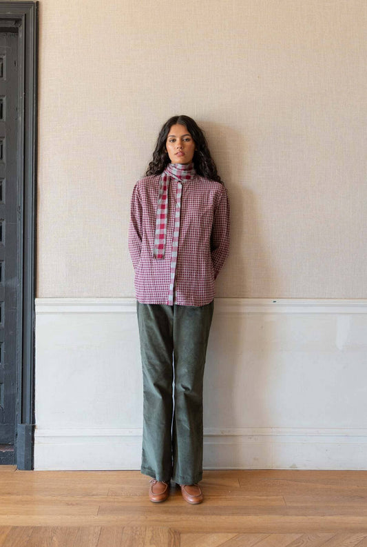 Pantalón pana verde Trousers Vano Studio 