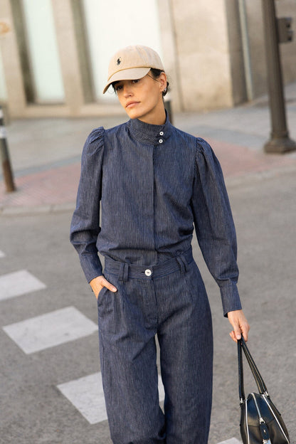 Pantalón Rigot Azul Marino Trousers IPA BRAND 